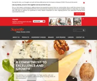 Saputocheeseusa.com(Saputo Cheese USA) Screenshot