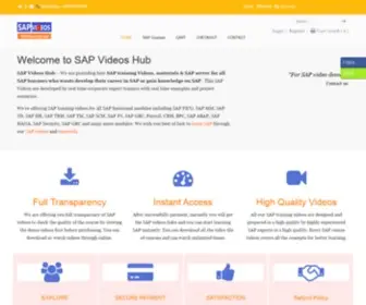 SapVideoshub.com(SAP Videos) Screenshot