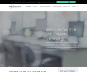 SapXP.ch(SapXPerience GmbH) Screenshot