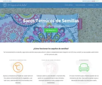 Saquitodelasalud.com(Sacos Térmicos de Semillas) Screenshot