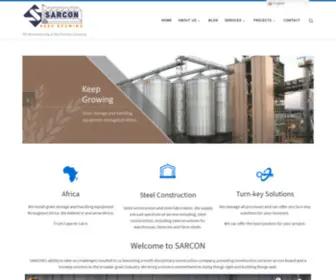 Sarcon.co.za(Home) Screenshot