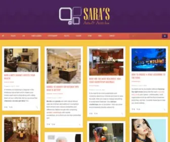 Saraarts.com(Sara Arts and Articles) Screenshot