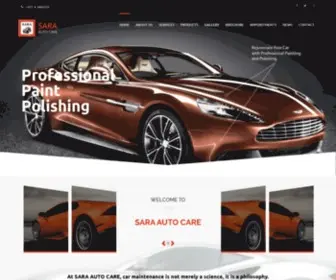 Saraautocare.com(Sara Auto Care) Screenshot