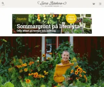 Sarabackmo.se(Sara Bäckmo) Screenshot