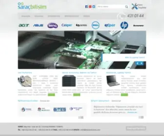 Saracbilisim.com(Saraç Bilişim) Screenshot