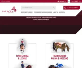 Saracenhorsefeeds.com(Saracen Horse Feeds) Screenshot