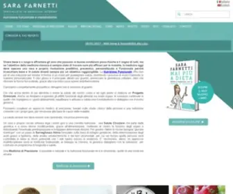 Sarafarnetti.it(Sara Farnetti ) Screenshot