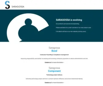 Saragossa.co.uk(We find and place technology talent in the finance sector) Screenshot