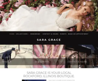 Saragrace.com(Sara Grace) Screenshot