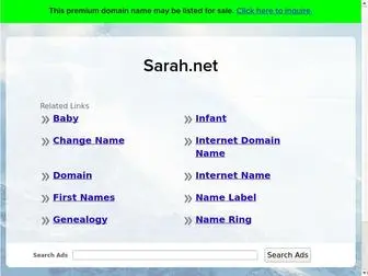 Sarah.net(Sarah) Screenshot