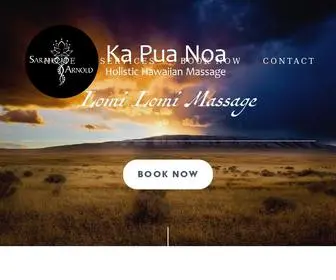 Saraharnoldlmt.com(Ka Pua Noa Massage) Screenshot