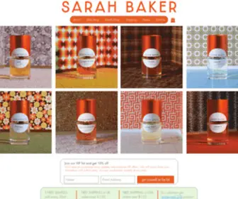 Sarahbakerperfumes.com(Sarah Baker Perfumes) Screenshot