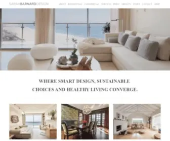 Sarahbarnard.com(Sarah Barnard Design) Screenshot