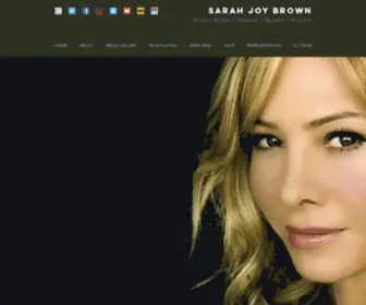 Sarahbrown.net(Sarah Brown) Screenshot