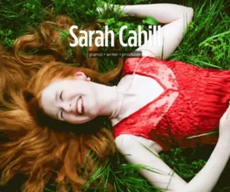 Sarahcahill.com(Sarah Cahill) Screenshot