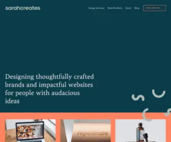 Sarahcreat.es(Website Services in Scotland) Screenshot