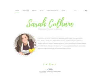 Sarahculhane.com(即胜体育ios下载) Screenshot