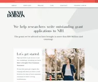 Sarahdobson.co(Sarah Dobson & Co) Screenshot