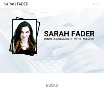 Sarahfader.com(Sarah Fader) Screenshot