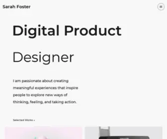 Sarahfosterdesign.com(Sarah Foster) Screenshot