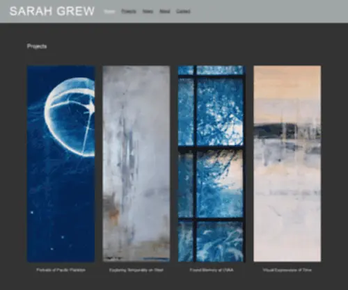 Sarahgrew.com(Sarah Grew) Screenshot