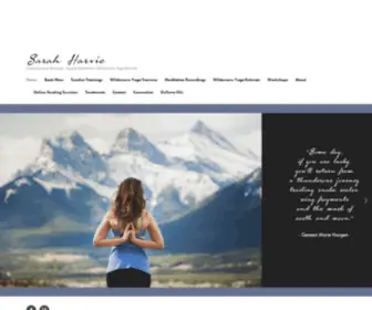 Sarahharvie.com(Calgary)) Screenshot