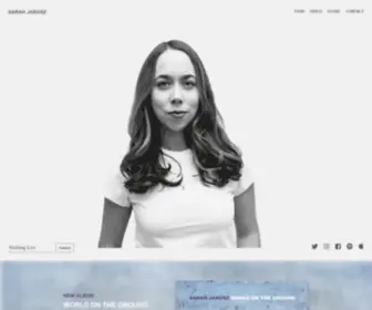 SarahJarosz.com(Sarah Jarosz) Screenshot