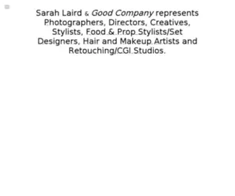 Sarahlaird.com(Sarah Laird & Good Company) Screenshot