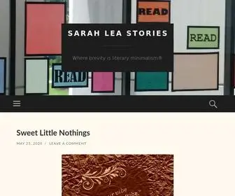 Sarahleastories.com(Sarah Lea Stories) Screenshot