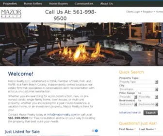 Sarahmazor.com(Mazorrealty.com is for sale (mazorrealty)) Screenshot