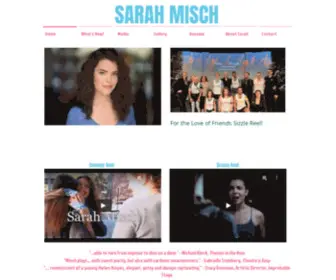 Sarahmisch.com(Home) Screenshot