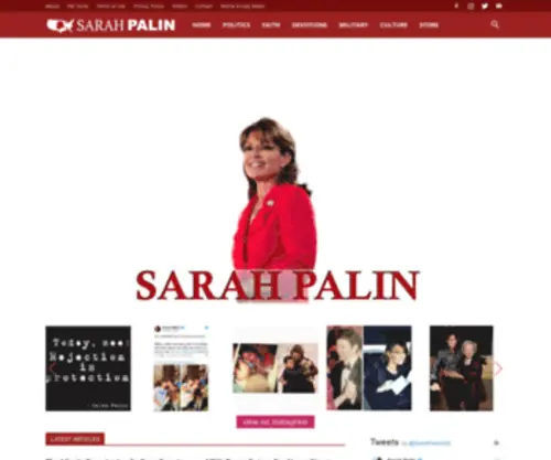 Sarahpalinnews.com(Sarahpalinnews) Screenshot