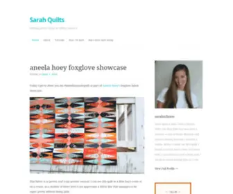 Sarahquilts.com(Sarahquilts) Screenshot