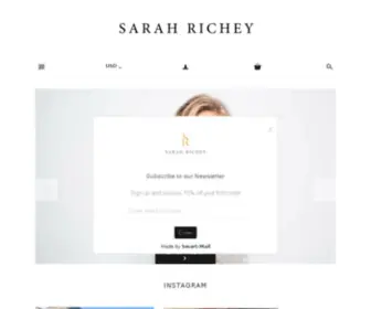 Sarahrichey.com(Sarah Richey) Screenshot