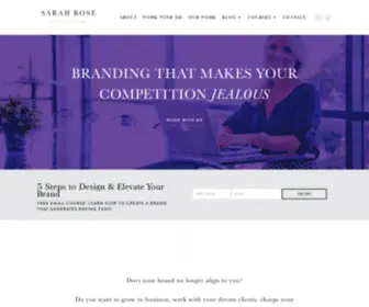 Sarahrosedesign.com.au(New HomePage3) Screenshot