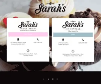 Sarahscakeshopstl.com(Sarah’s) Screenshot