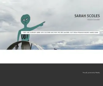 Sarahscoles.com(Sarah Scoles) Screenshot