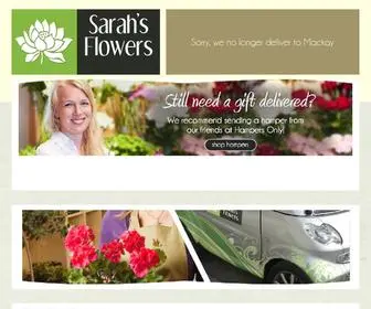 Sarahsfloristmackay.com.au(Mackay Florist) Screenshot