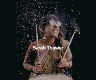 Sarahthawer.com Screenshot