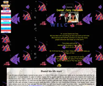 Sarahuisman.com(Daniel Huisman) Screenshot