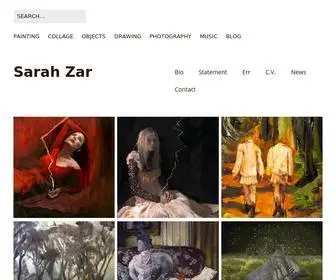 SarahZar.com(Sarah Zar) Screenshot