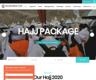Sarainternationaltravel.com(Best Hajj and Umrah Agency USA (IATA Accredited)) Screenshot