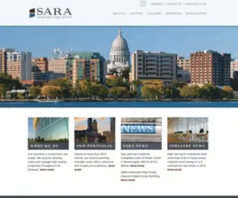 Sarainvest.com(Commercial Real Estate) Screenshot