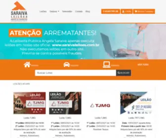 Saraivaleiloes.com.br(Leilões) Screenshot