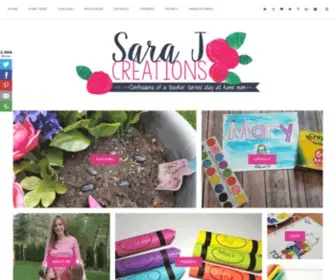 SarajCreations.com(Sara J Creations) Screenshot