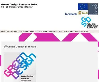 Sarajevogreendesign.com(Sarajevo Green Design 2019) Screenshot