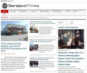 Sarajevotimes.com(Sarajevo Times) Screenshot