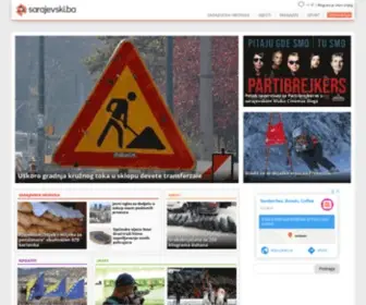 Sarajevski.ba(Sarajevski informativni portal) Screenshot