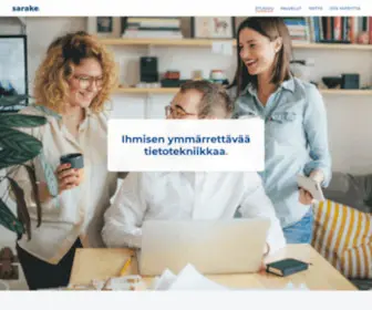 Sarake.fi(Turvalliset ratkaisut tiedonhallinnan tarpeisiin) Screenshot