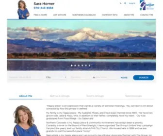 Sarakhorner.com(Sara Horner) Screenshot